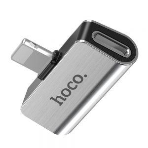 HOCO adapter audio 2in1 do Iphone Lightning 8-pin – Iphone Lightning 8-pin+ Iphone Lightning 8-pin LS24