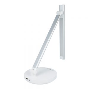 Φωτιστικό Γραφείου LED + USB PH3833 silver